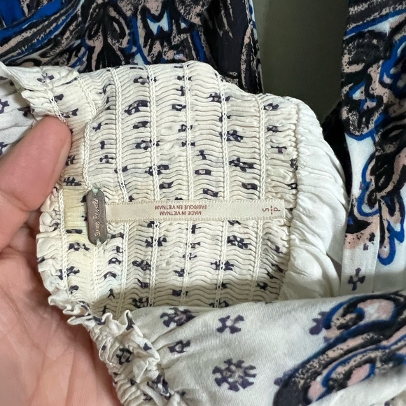 FREE PEOPLE Walking Through Dreams Mini Skater Dress Size small Sleeveless - Picture 5 of 8